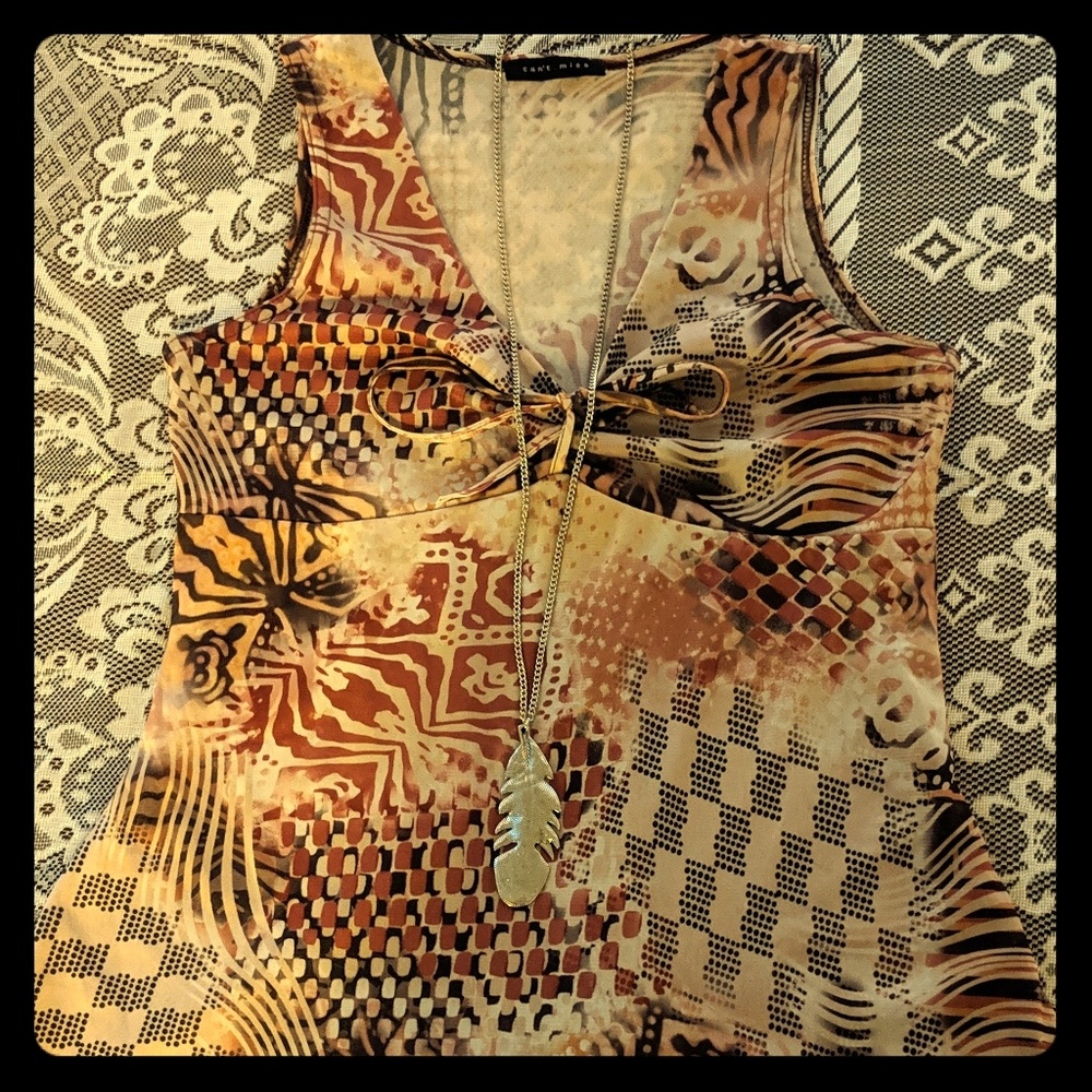 Boho tank